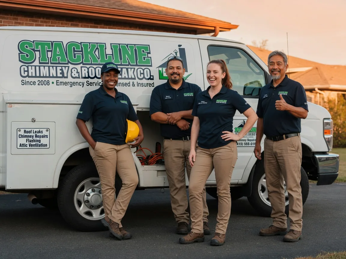 Chimney flashing repair company in Vincent, IA